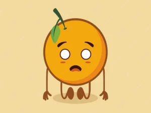 Orange hanté
